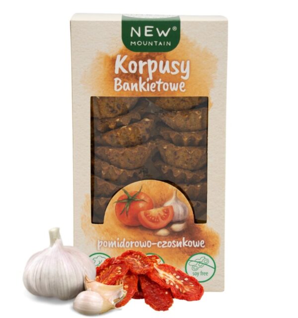 Krucha Tartaletka (Korpus) pomidorowo-czosnkowa wegańska i bezglutenowa