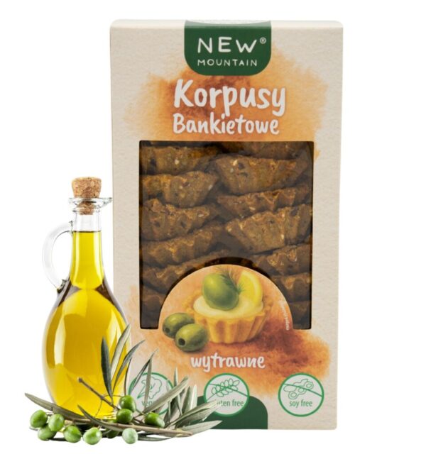 Krucha Tartaletka (Korpus) wytrwana wegańska i bezglutenowa