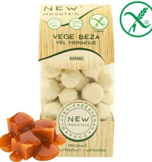 KARMEL Beza wegańska karmelowa – bez jajek, bezglutenowa