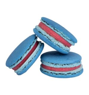 9 Makaroniki MALINA 3 Makaronik wegański malinowy – bezglutenowy, bez jajek
